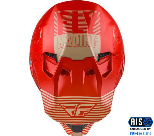 Fly Formula Cc Helmet Primary Red Khaki