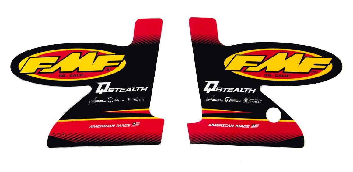 FMF FMF Q Stealth Replacement Decal (12692)
