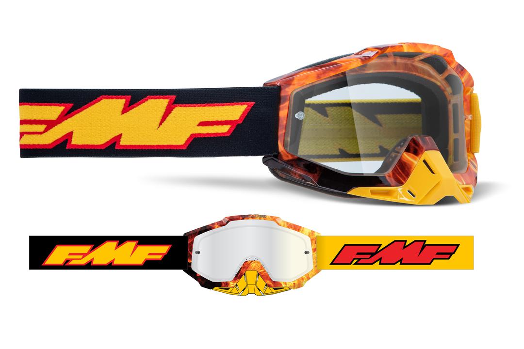 FMF Vision Goggle Powerbomb Spark Clear