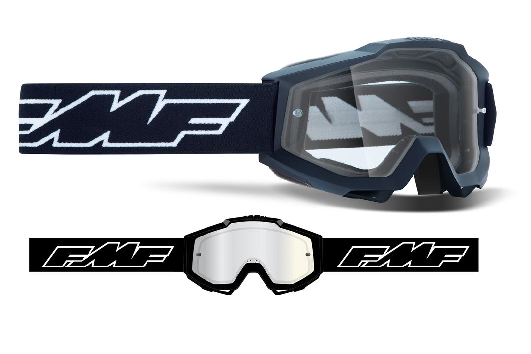 FMF Vision Goggle Youth Powerbomb Rocket Clear