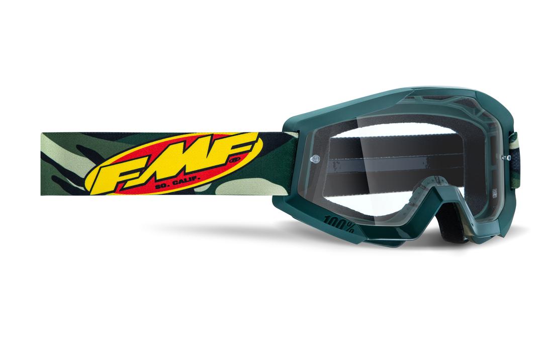 FMF Vision Goggle Powercore Assault Clear