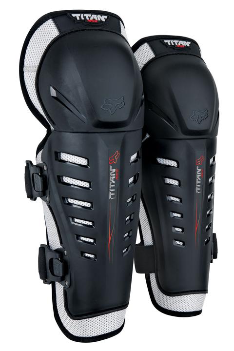 Fox Titan Race Knee Guards Black Adult
