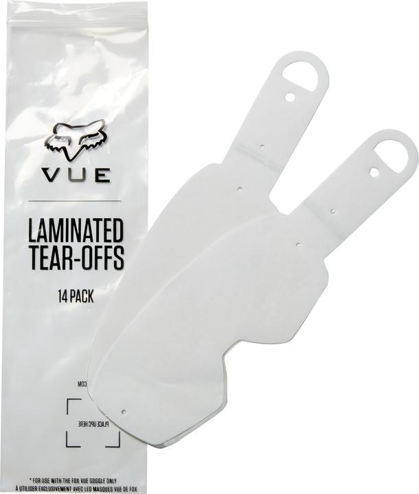 Fox Vue Laminated Tear Offs 14Pk