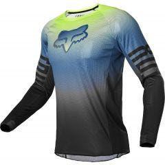 Fox MX22 Airline Reepz Jersey Black Yellow