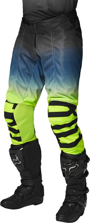 Fox MX22 Airline Reepz Pant Black Yellow