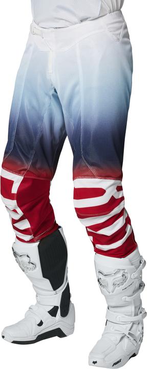 Fox MX22 Airline Reepz Pant White Blue Red