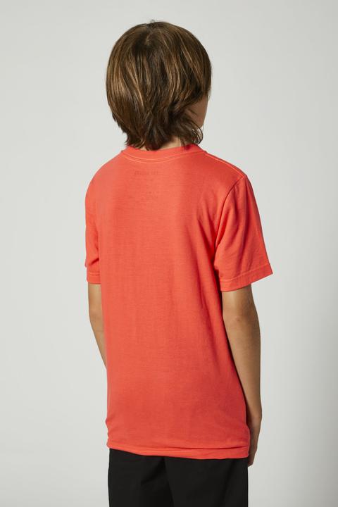 Fox Youth Corkscrew Ss Tee Orange