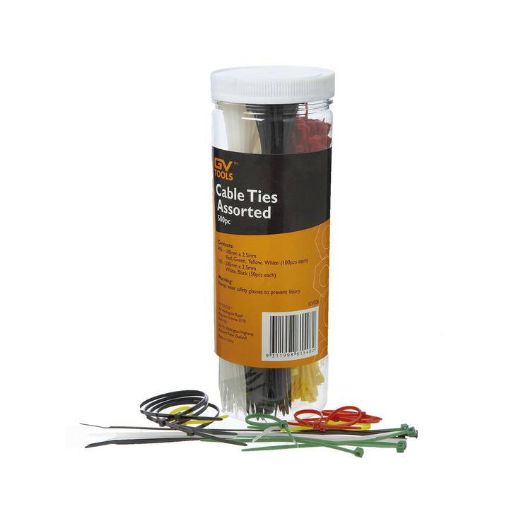 GV Tools Cable Ties-500Pc