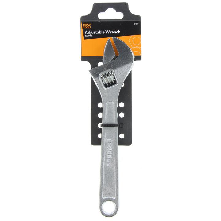 GV Tools Adjustable 200Mm/8In Wrench