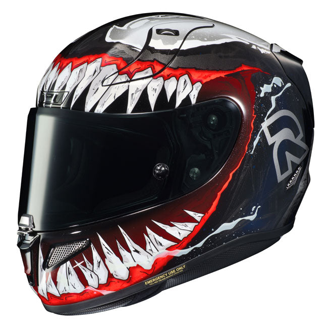 HJC RPHA 11 Helmet Venom2 Marvel Mc-1