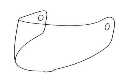 HJC Visor Clear (HJ-33)