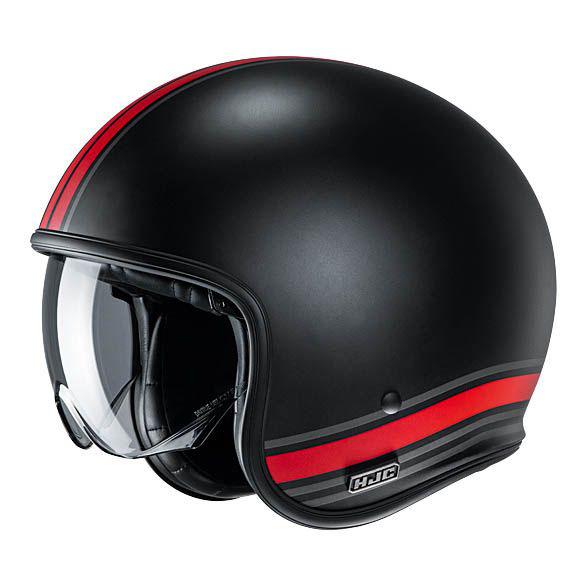 HJC V 30 Helmet Senti Mc-1Sf Black Red