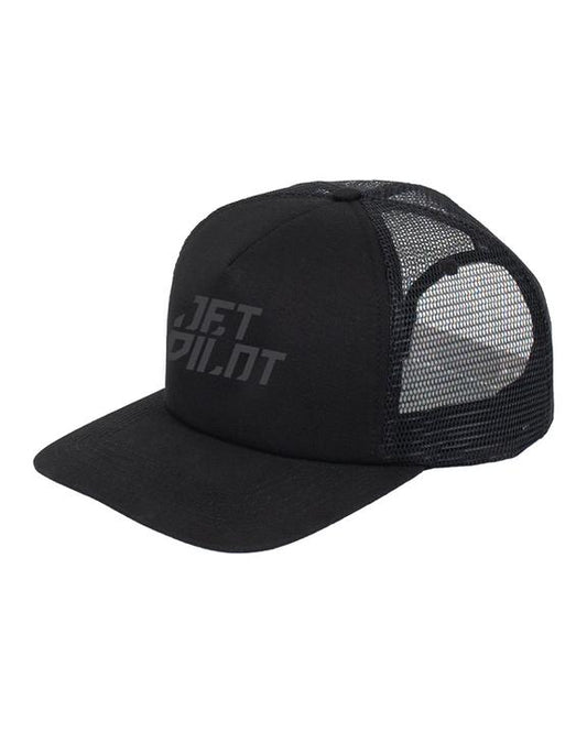 Jetpilot Corp Mens Trucker Cap Black