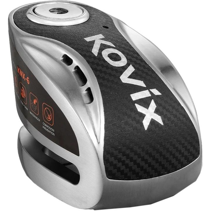 Kovix Alarmed Disc Lock Silver