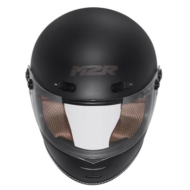 M2R Bolster F-9 Helmet Matt Black