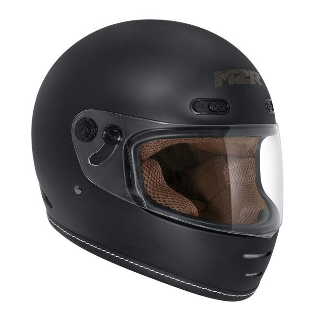 M2R Bolster F-9 Helmet Matt Black
