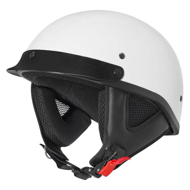 M2R Atv Helmet White With Peak