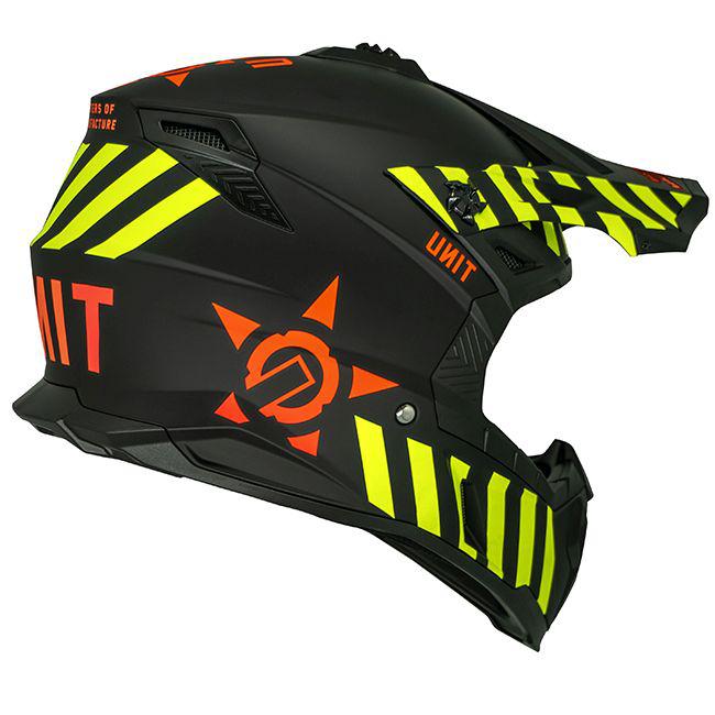 M2R X2 Helmet Unit Hazard Pc-3F
