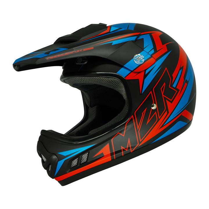 MX2 Jr Helmet Bolt Pc-1F Red