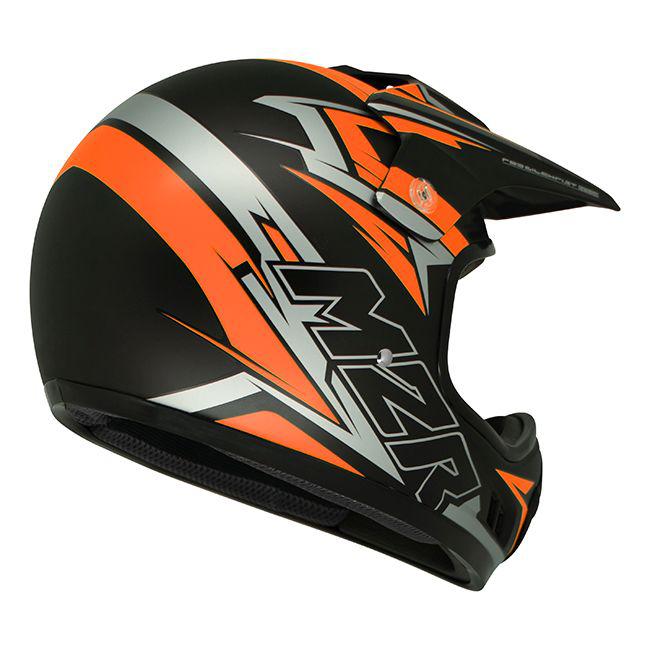 MX2 Jr Helmet Bolt Pc-8F Orange