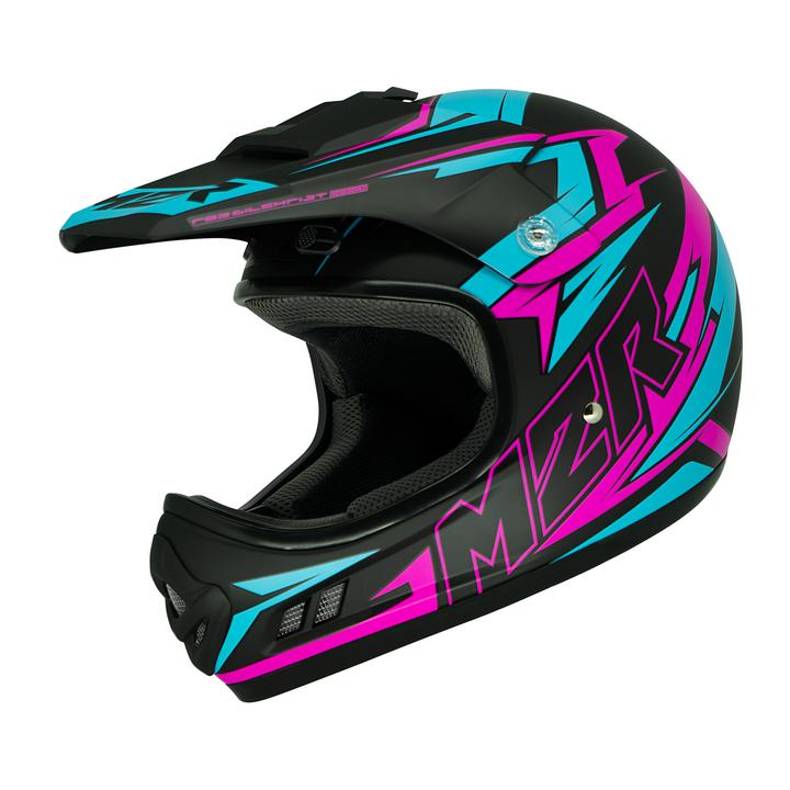 MX2 Jr Helmet Bolt Pc-7F Pink