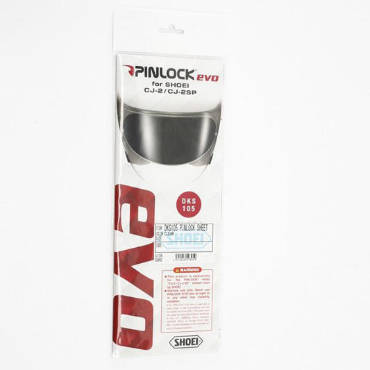 Shoei Pinlock Clear Anti-Fog Film (Cj-3)