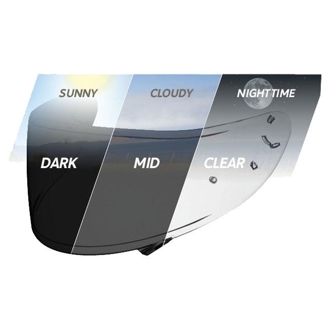 Shoei Visor Transitions