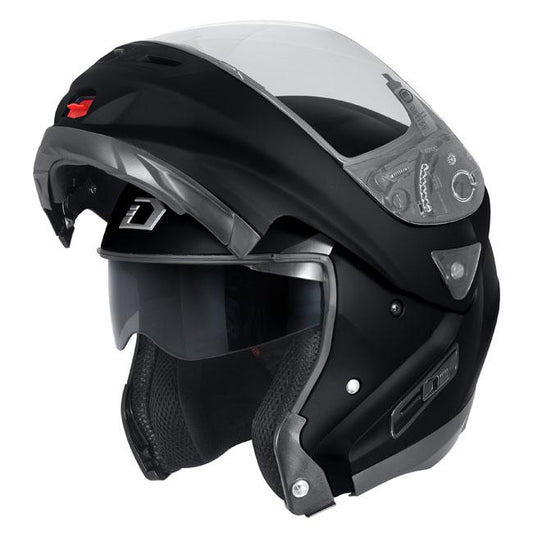 Dririder Compass Helmet Gloss Black