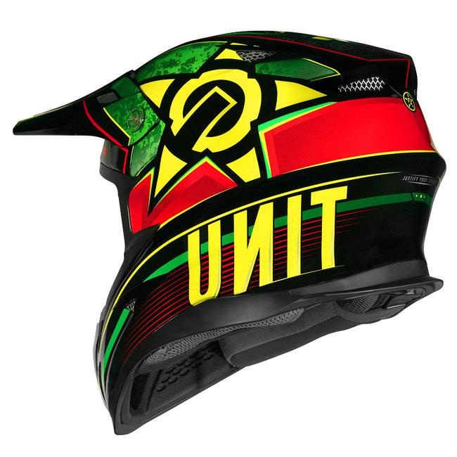 M2R X4.5 Helmet Unit Pc-3 Rasta