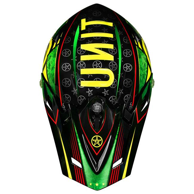 M2R X4.5 Helmet Unit Pc-3 Rasta