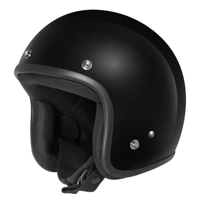 DRIRIDER BASE OPEN FACE HELMET BLACK