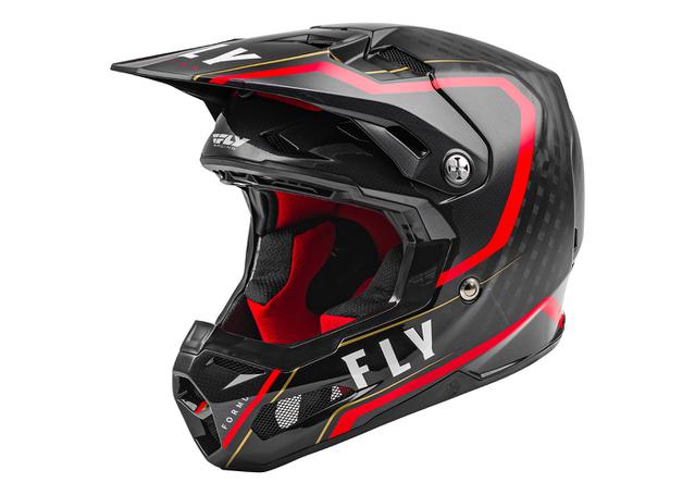 FLY FORMULA CARBON HELMET AXON BLK RED