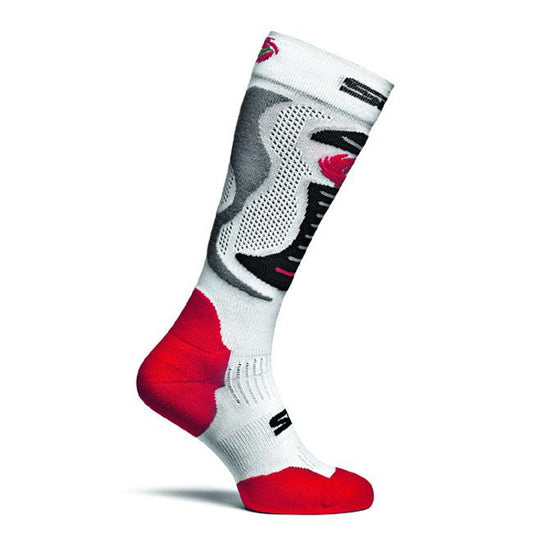 Sidi Faenza Technical Socks White / Red