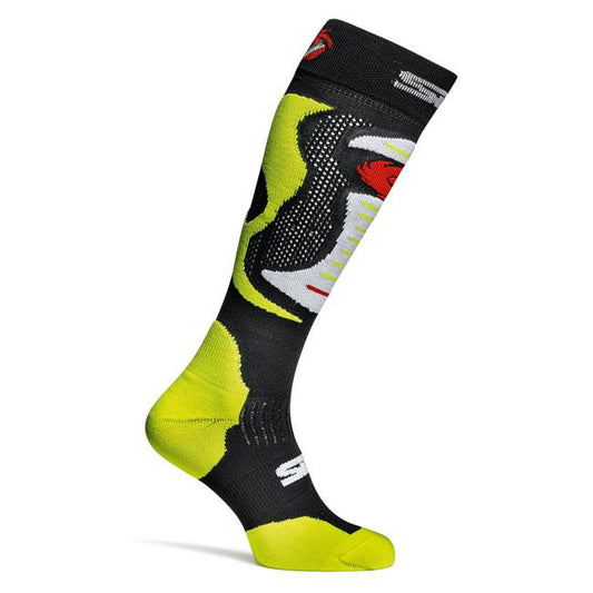 Sidi Faenza Technical Socks Fluro Yellow