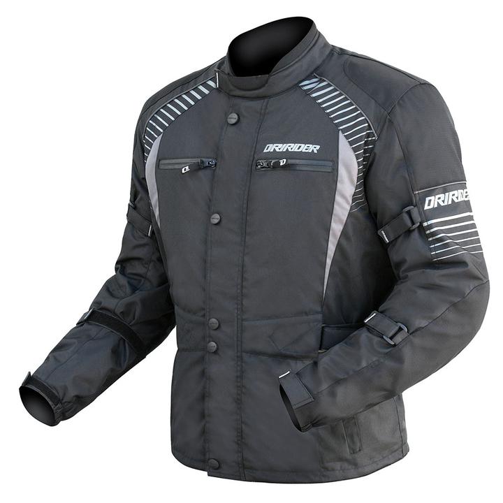Dririder Compass Jacket Youth 2XL Black / Grey