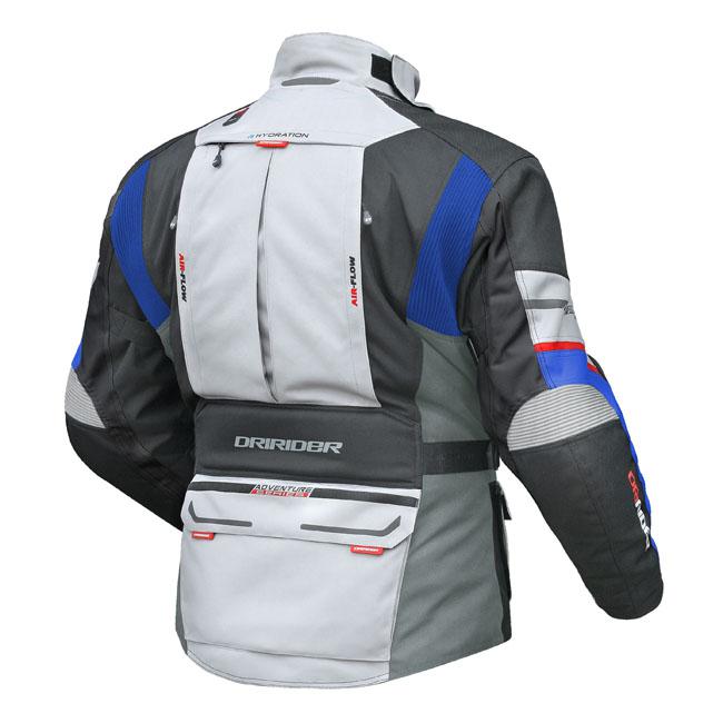 Dririder Vortex Adventure 2 Jacket Grey Anthracite Blue
