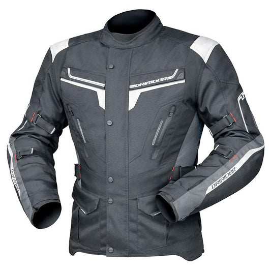 Dririder Apex 5 Jacket Black White Grey Ladies