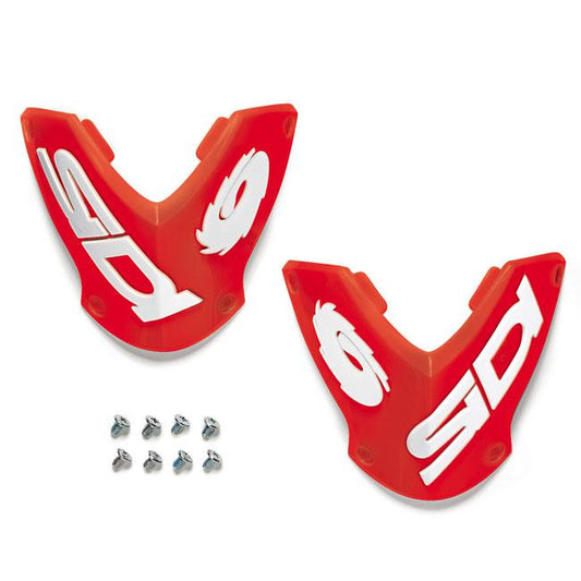 Sidi Vortice Outer Shin Plate Red