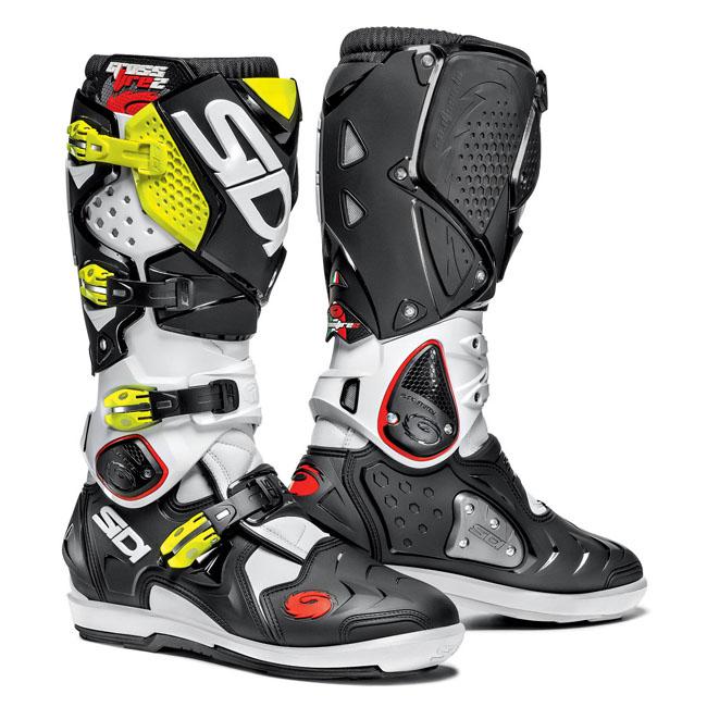 Sidi Crossfire 2 Srs White / Black / Yellow