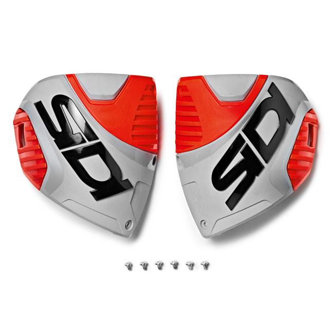 Sidi Crossfire 3 Shin Plate Ash Red Fluro Black