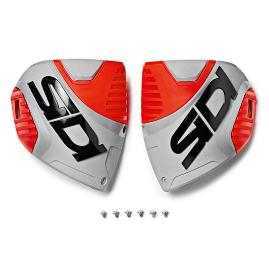 Sidi Crossfire 3 Shin Plate Ash Red Fluro Black