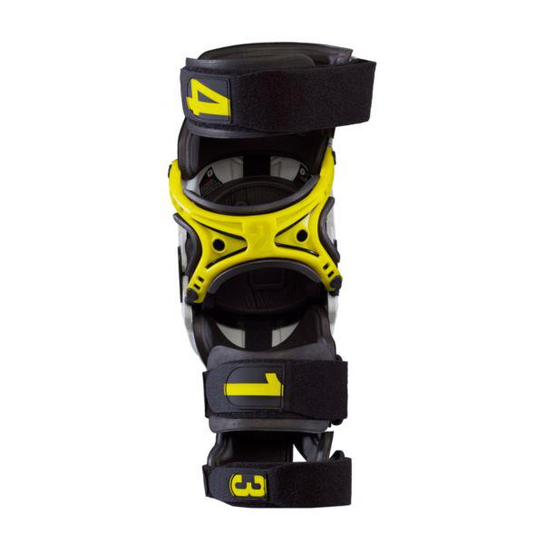 Mobius X8 Knee Braces White/Yellow