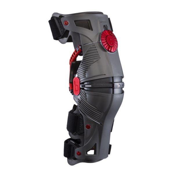 Mobius X8 Knee Braces Grey/Red