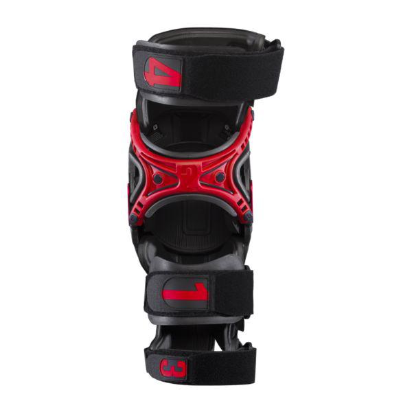 Mobius X8 Knee Braces Grey/Red