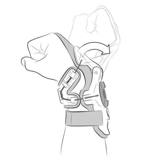 Mobius X8 Wrist Brace Grey