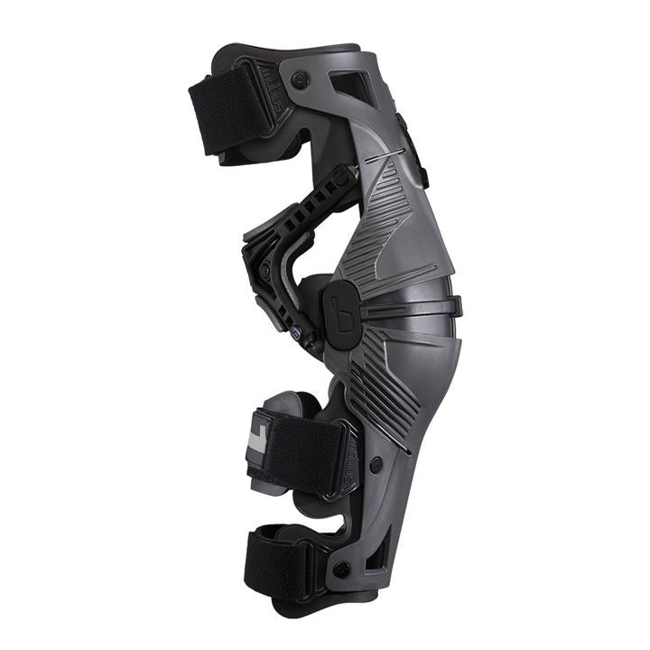 Mobius X8 Knee Braces Storm Grey Black