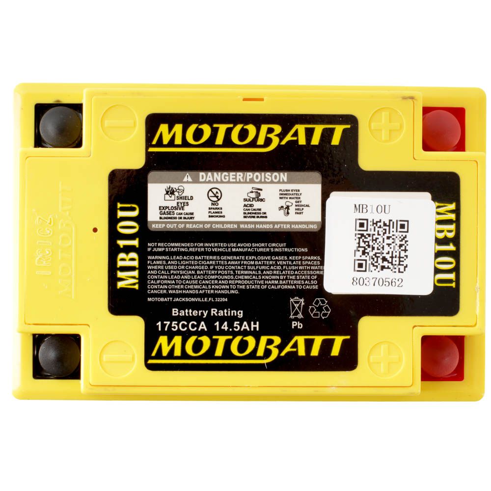 Motobatt Motorcycle Battery Mb10U