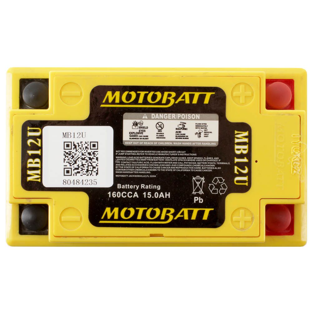 Motobatt Motorcycle Battery Mb12U