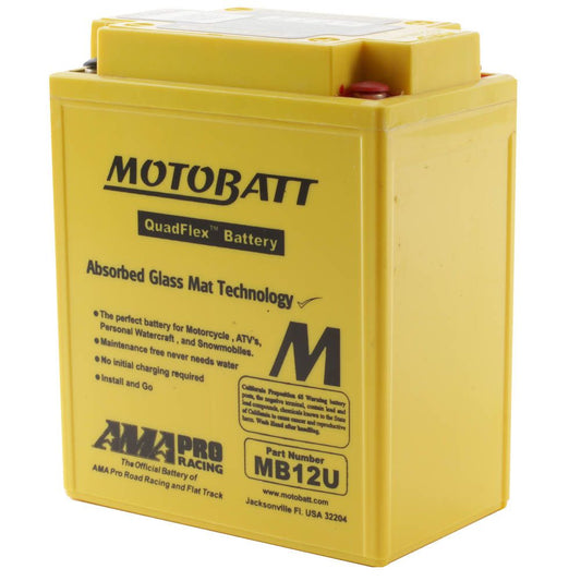 Motobatt Motorcycle Battery Mb12U