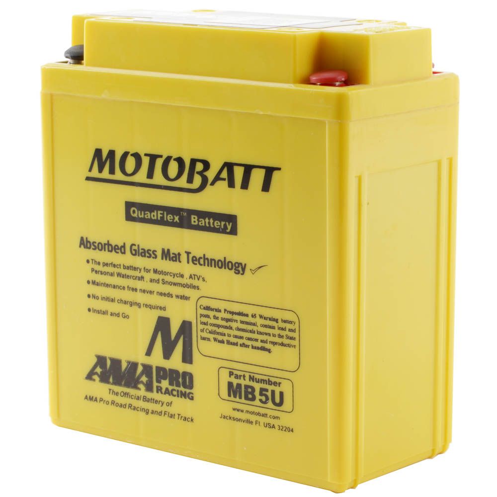 Motobatt Motorcycle Battery Mb5U